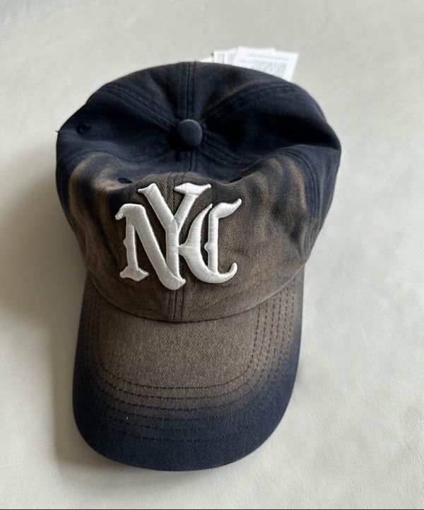 NOHANT ■ NYC SALT WASHING BALL CAP キャップ NYC SALT WASHING BALL CAP NAVY – NOHANT GLOBAL
