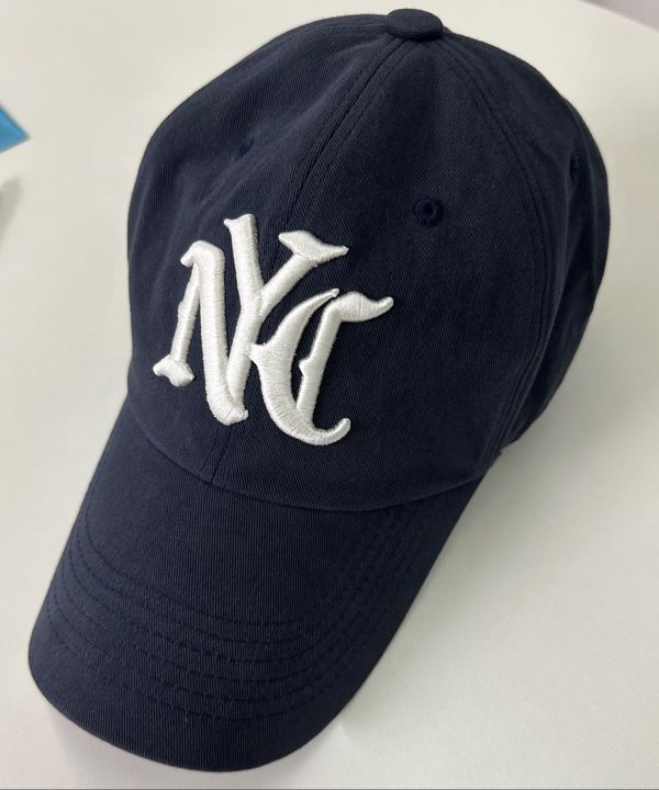 MUSINSA公式 | NOHANT NYC WASHED BALL CAP NAVY