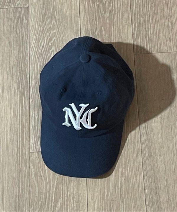 MUSINSA公式 | NOHANT NYC WASHED BALL CAP NAVY