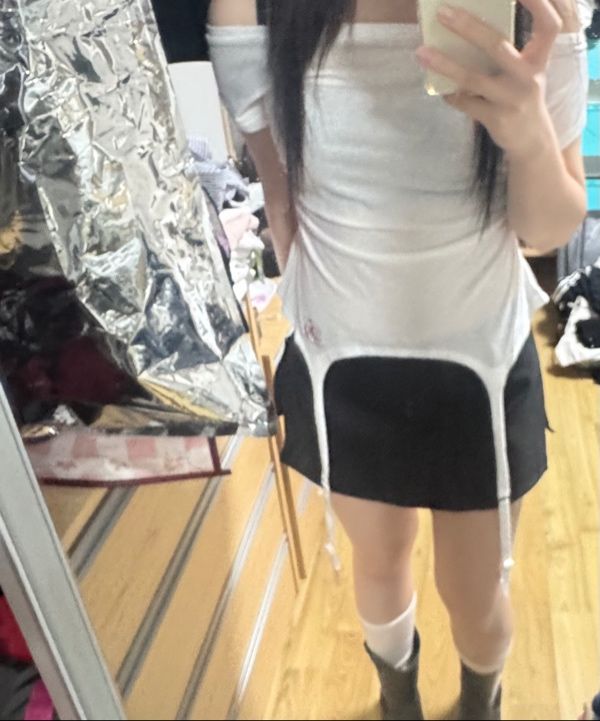 ★SCULPTOR★ Garter Belt Tee White SC25S215WH SCULPTOR® online store