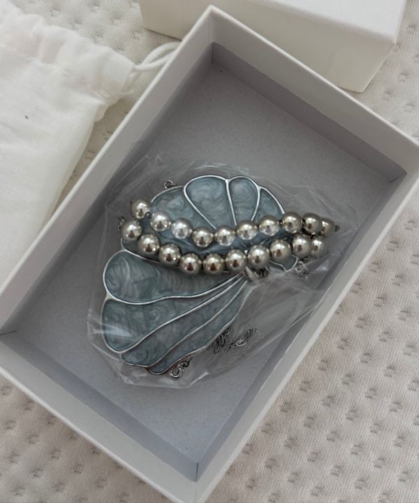 【Sinoon】 Seashell Mirror Bag MUSINSA | SINOON Seashell Mirror Bag (Blue)