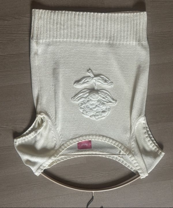 【極美品】SINOON Flower Raglan Knit (Cream) MUSINSA公式 | SINOON Flower Raglan Knit (Cream)