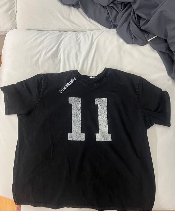 PARTIMENTOの11 Crack Tee MUSINSA | PARTIMENTO 11 Crack Tee Black