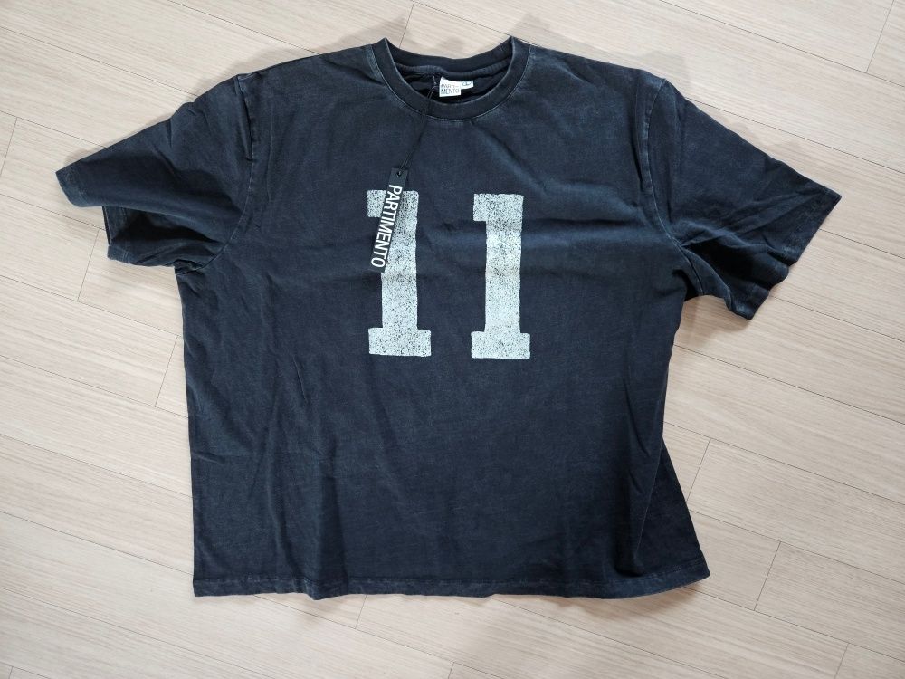 PARTIMENTOの11 Crack Tee MUSINSA | PARTIMENTO 11 Crack Tee Black