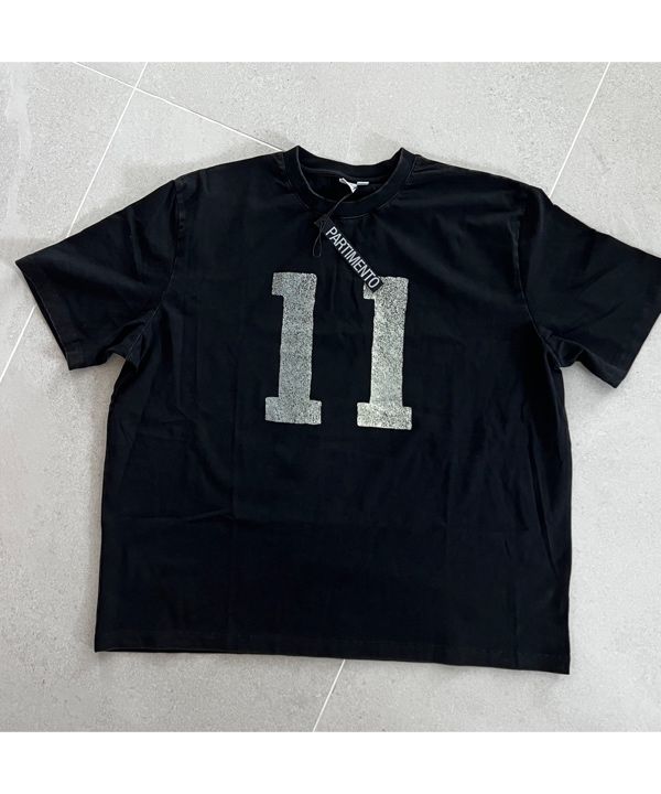 PARTIMENTOの11 Crack Tee MUSINSA | PARTIMENTO 11 Crack Tee Black