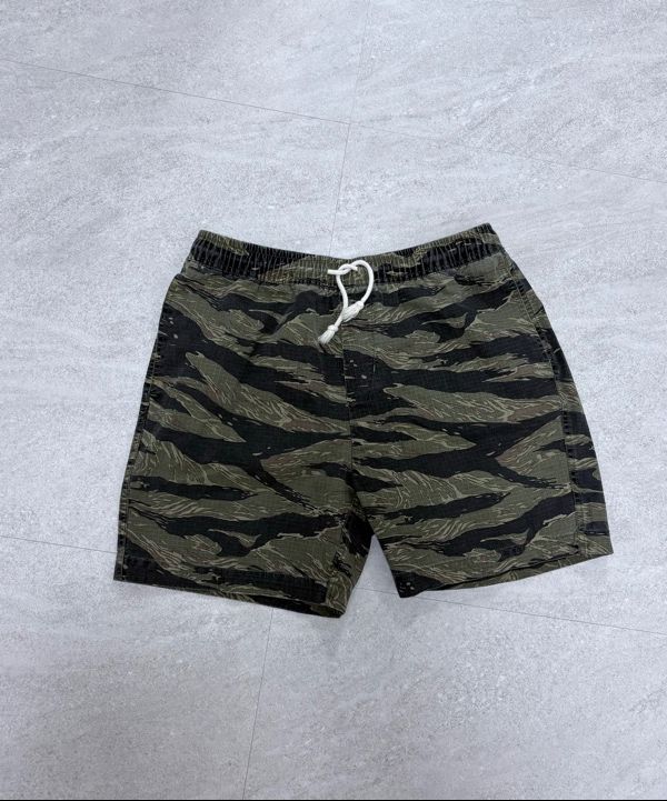 【PARTIMENTO】 Tiger Camo Banding Shorts /追跡付 MUSINSA | PARTIMENTO Tiger Camo Banding Shorts Khaki