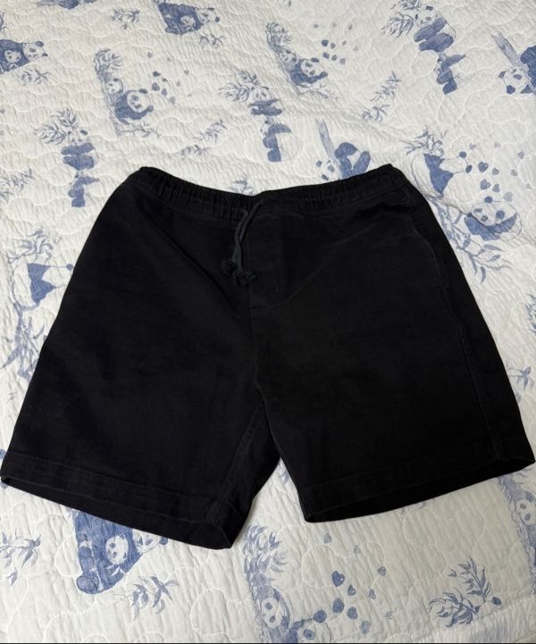 MUSINSA公式 | PARTIMENTO Banding Easy Shorts Black