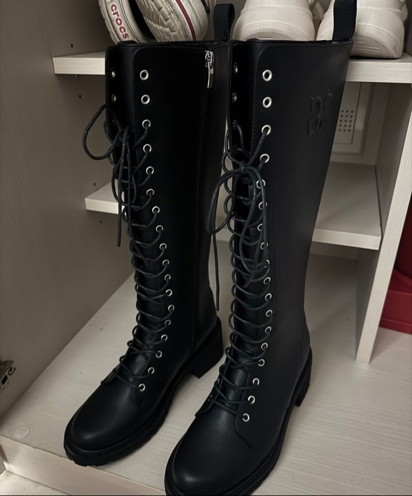 MUSINSA公式 | ASON BUDDY EYELET BOOTS