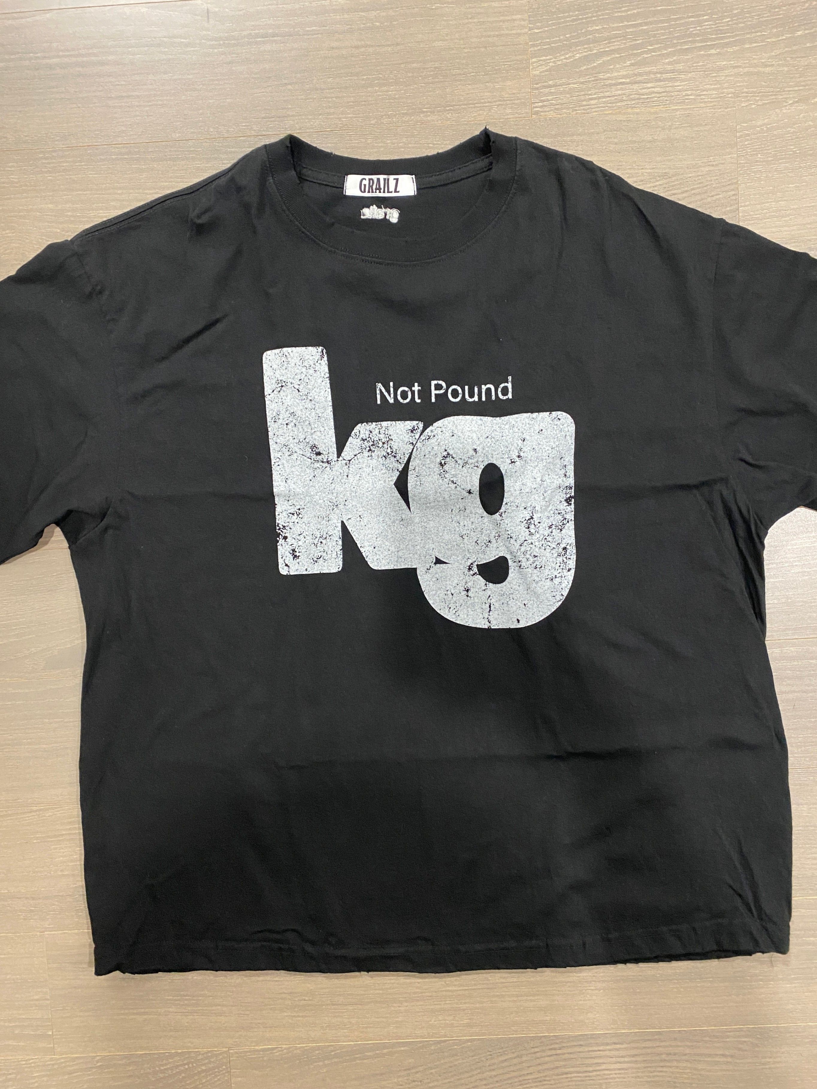 MUSINSA | GRAILZ [GRAILZ x KOIN SEOUL] KG T-SHIRTS [BLACK]