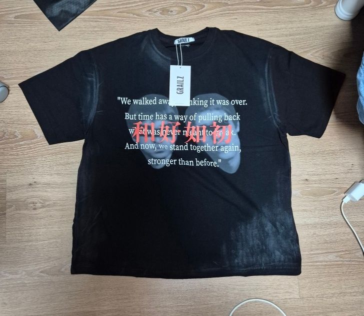 【GRAILZ】 X KOIN SEOUL/ 25SS/KG T-SHIRTS (3COLORS) GRAILZ】 X KOIN SEOUL/ 25SS/KG T-SHIRTS (3COLORS)