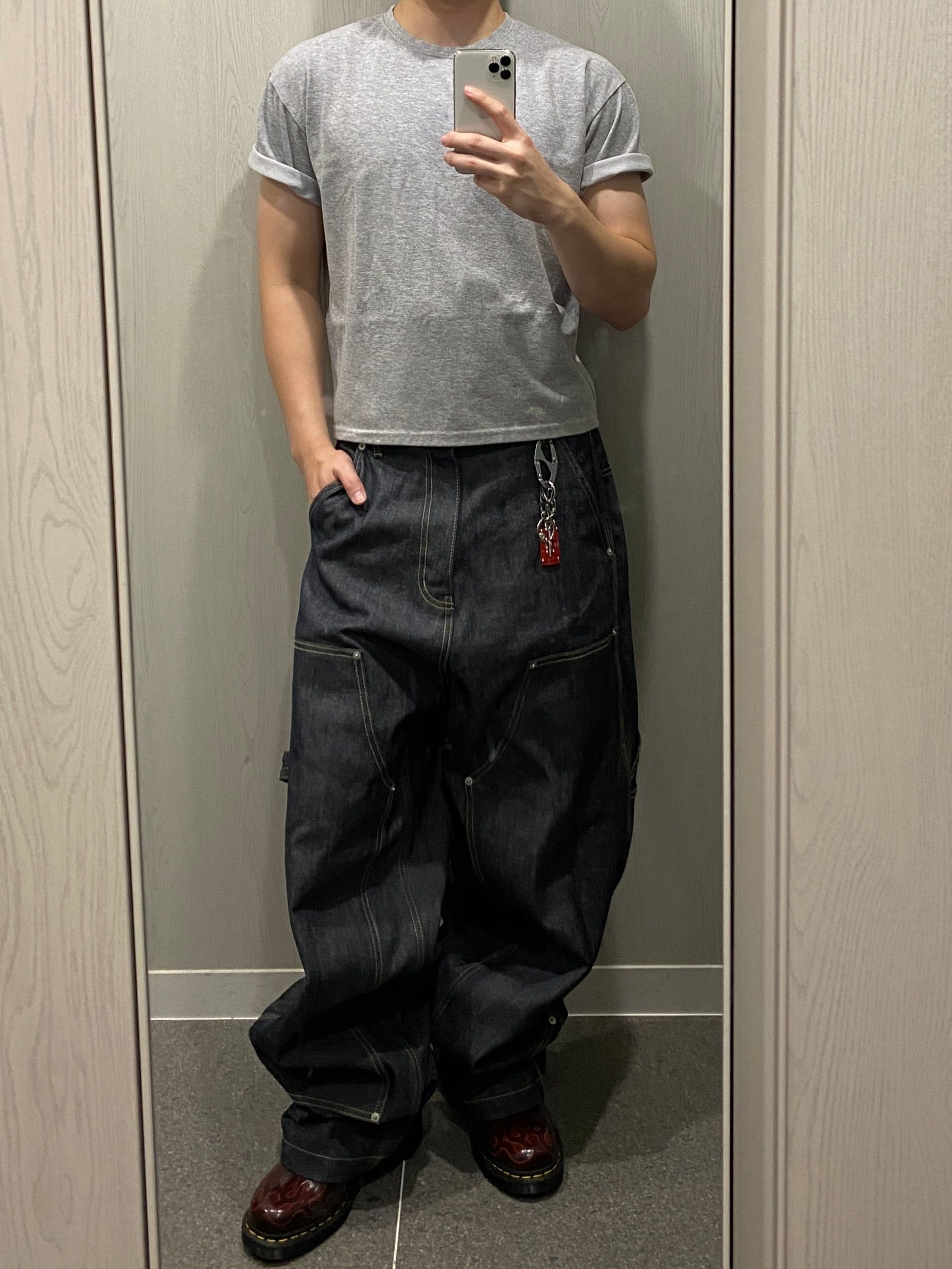 MUSINSA | GRAILZ [GRAILZ x KOIN SEOUL] CARPENTER RAW DENIM