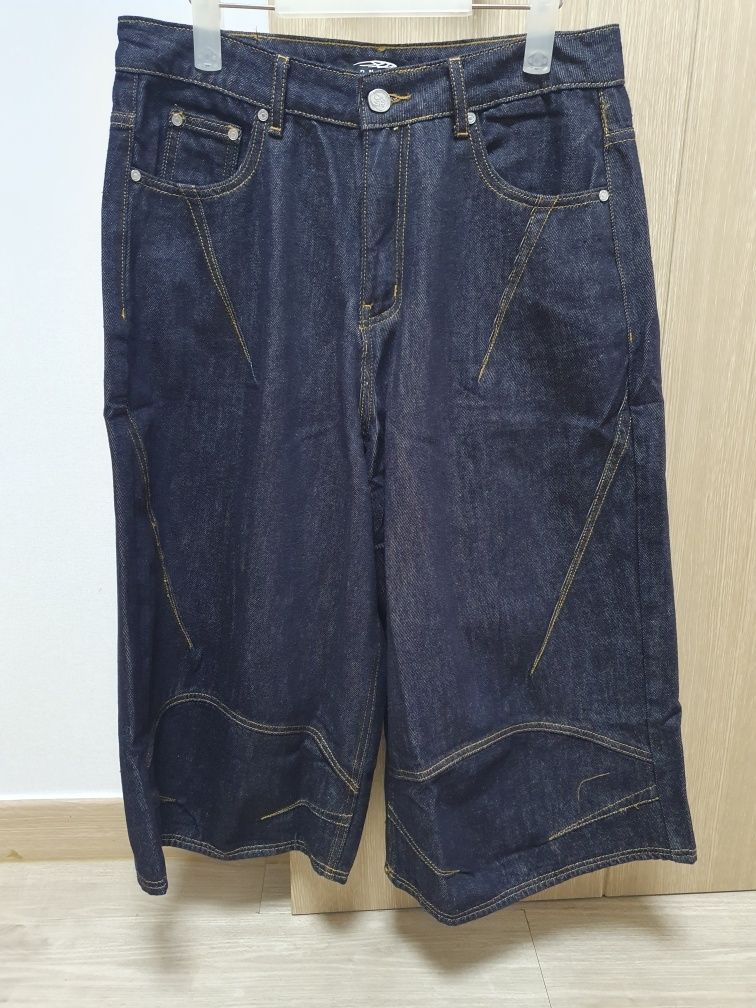 デニム・ジーパン DNSR Multi Dart Bermuda Denim Pants 5SH166 MUSINSA | DNSR Multi Dart Bermuda Denim Pants Indigo