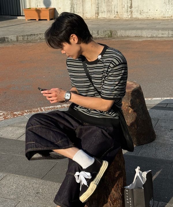 デニム・ジーパン DNSR Multi Dart Bermuda Denim Pants 5SH166 MUSINSA | DNSR Multi-dart Bermuda Denim Pants Blue