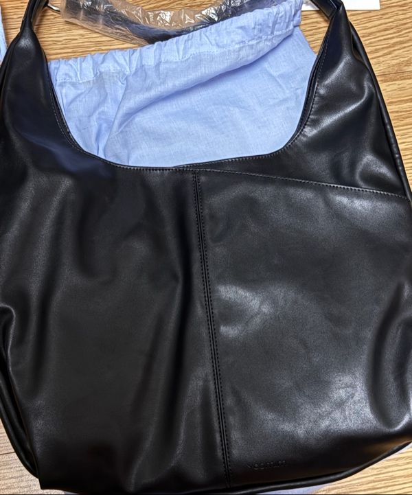 ★YEOMIM★ medium slash hobo bag (black) MUSINSA | YEOMIM medium slash hobo bag (black)