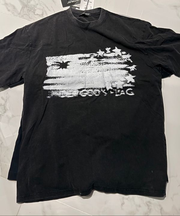 SAINTPAINのSP Old Glory Pigment Short Sleeve T-shirt 全2色 MUSINSA | SAINTPAIN SP Flag Pigment Short Sleeve T-Shirt Black