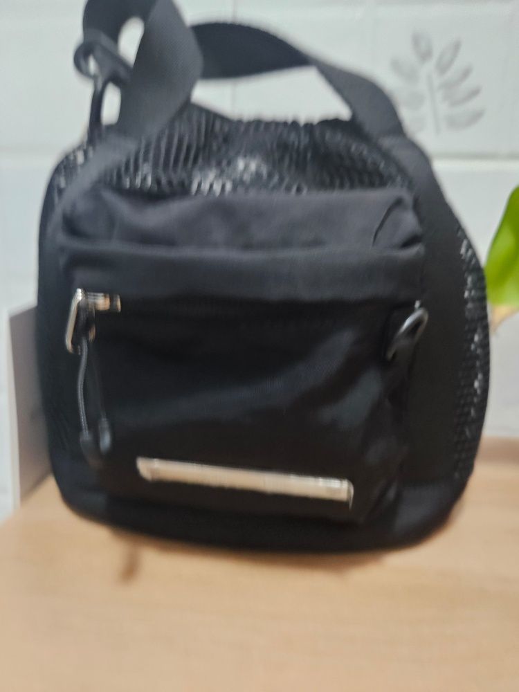 【2025A/W新作★送料無料】 MESH POCKET ONE KIM MATIN | MUSINSA MINI BLACK IN BAG バッグ