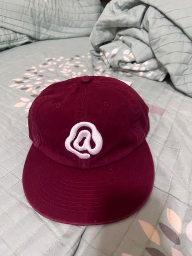 MUSINSA公式 | ANNOT A シンボルロゴウォッシングキャップ バーガンディ