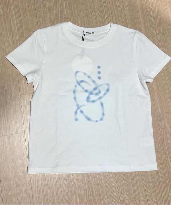 Tシャツ・カットソー OHESHIO WATER DROP T-SHIRT 5BJH1394 MUSINSA公式 | OHESHIO WATER DROP T-SHIRT, WHITE