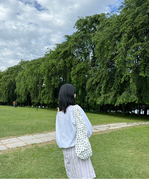 MUSINSA公式 | DIMANCHE DOTTY SHELL BAG