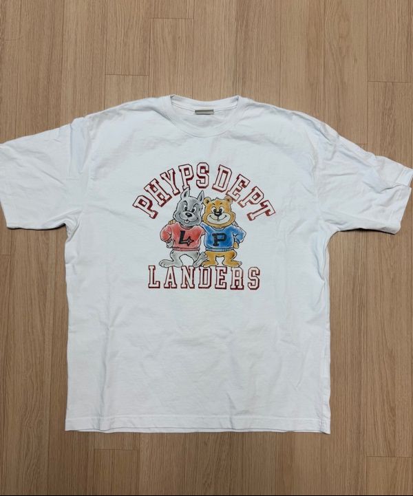 MUSINSA | PHYPS PIDEPT x SSG LANDERS Graphic T-Shirt_White