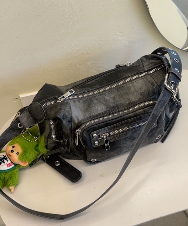 MUSINSA公式 | BLACK PURPLE マルコバッグ Marco Bag_ダスティグレー