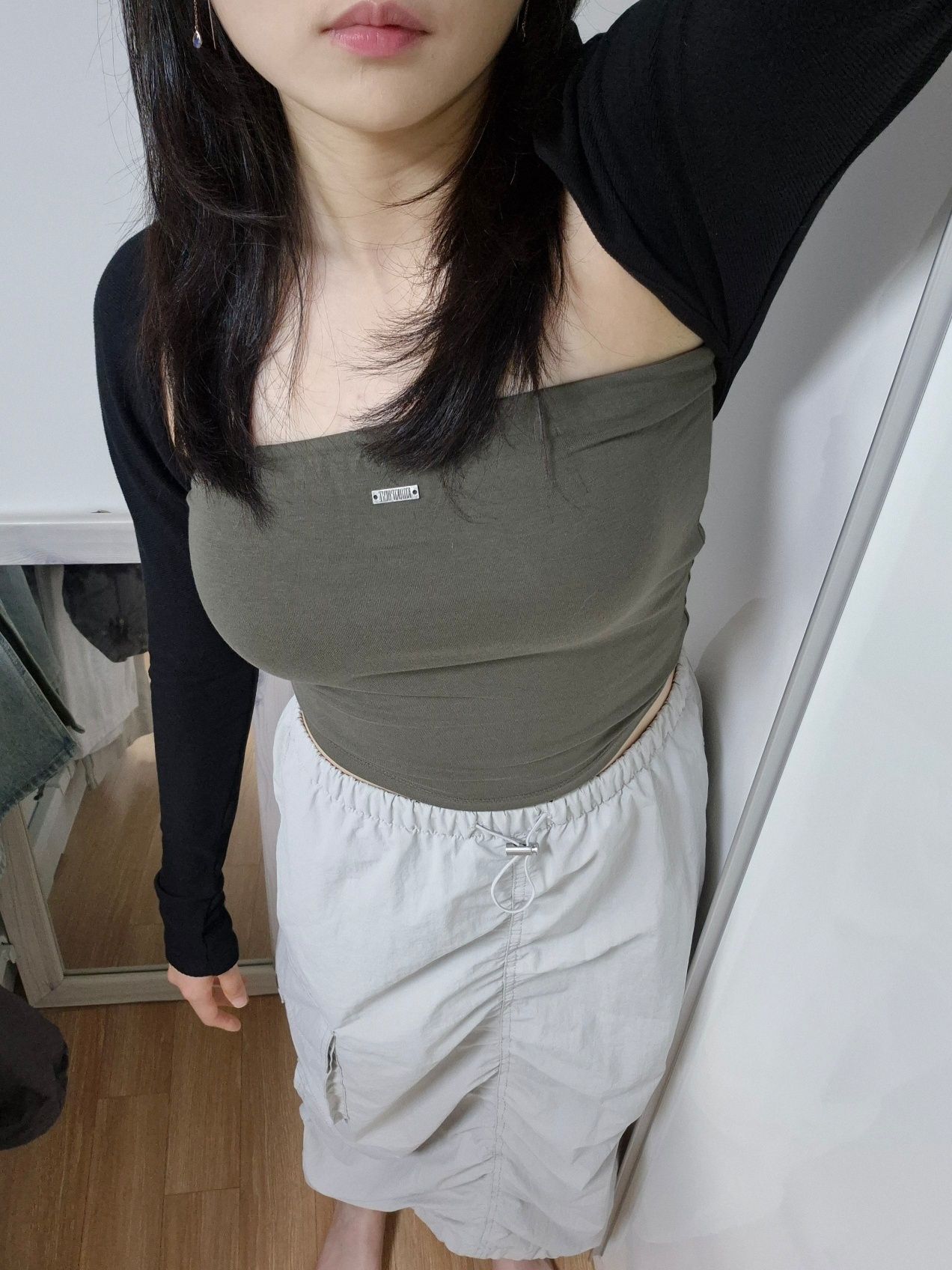 ★KHAKIPOINT/Basic Tube Top★ MUSINSA | KHAKIPOINT Basic Tube Top (khaki)