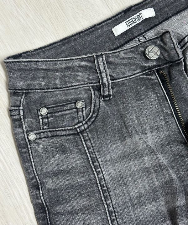 【KHAKIPOINT】Washed Bootcut Jeans★韓国人気通販MUSINSA限定 MUSINSA | KHAKIPOINT Washed Bootcut Jeans (gray)