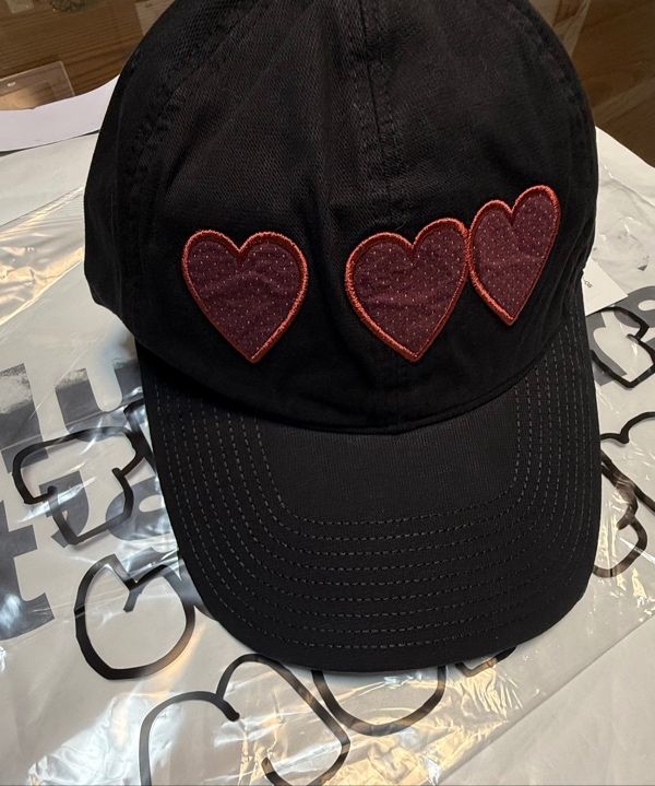 MUSINSA | THE COLDEST MOMENT TCM heart cap (black)
