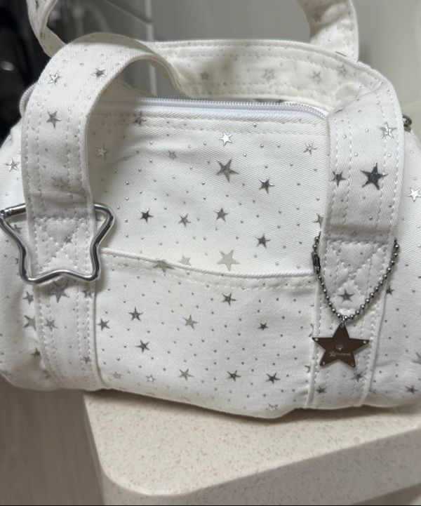 MUSINSA公式 | SETUPEXE TINY STAR TOTE BAG / WHITE
