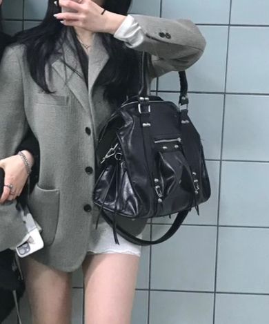 MUSINSA | ROCKCAKE Big Diaz Bag - Black ROCKCAKE Big Diaz Bag - Black