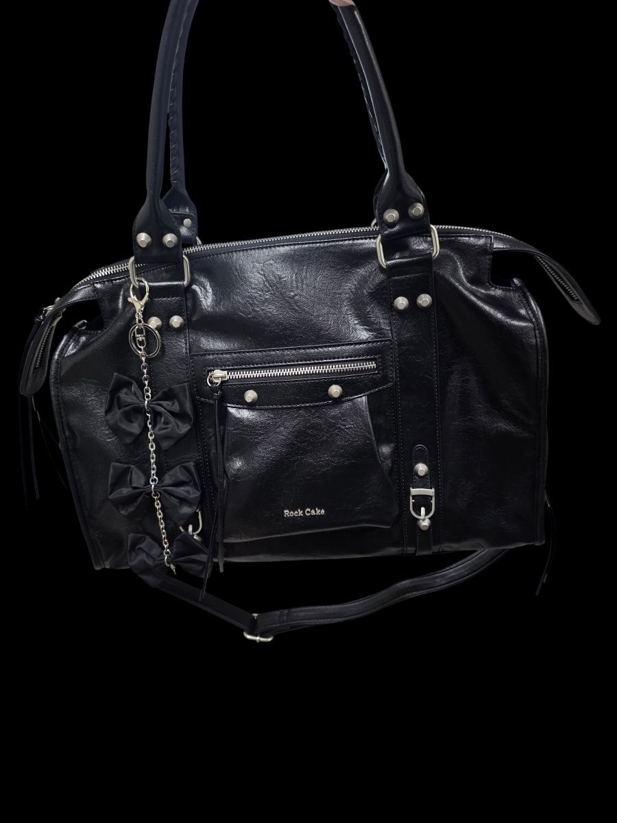 MUSINSA公式 | ROCKCAKE Big Diaz Bag - Black