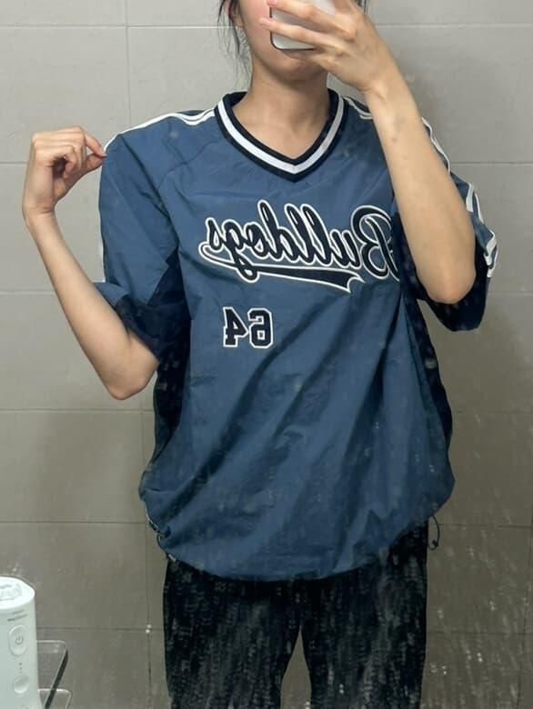 ☆YALE☆ BASEBALL SHORTSLEEVE NYLON TSHIRT IVORYCHARCOAL YFM MUSINSA | YALE BASEBALL SHORT-SLEEVE NYLON T-SHIRT(3 colors)
