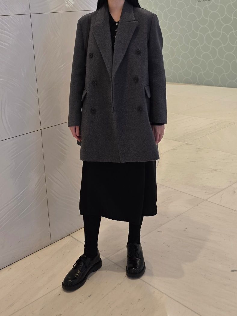 MUSINSA ヘイリーウールブックルハーフコート MUSINSA公式 | MUSINSA STANDARD WOMAN ウィメンズウールブレンド