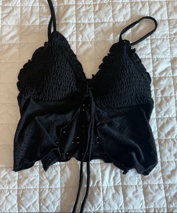 MUSINSA公式 | GLOWNY TANKINI SWIM TOP (BLACK)