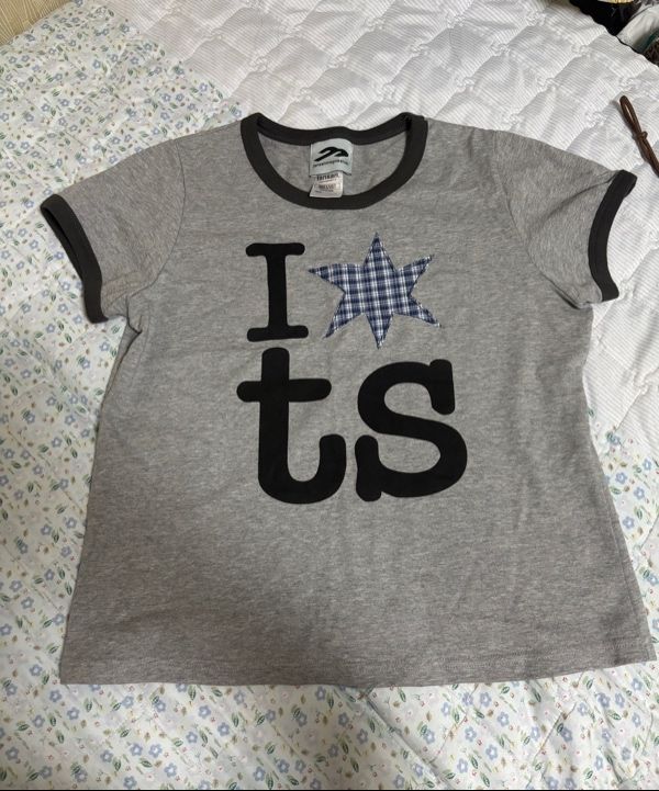 MUSINSA | TANSANMAGNESIUM Ringer T-shirt Gray (Women)