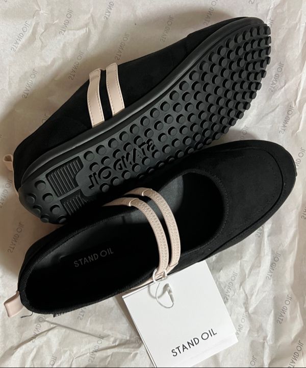 バレエ STAND OILStrap Mary Jane Sneaker Strap Mary Jane Sneakers · ストラップ メリージェーン