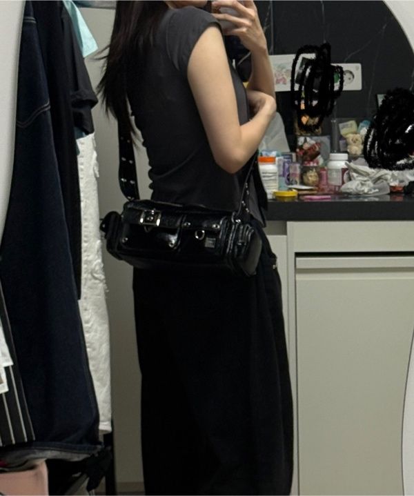 BLACK PURPLEフォートレスバッグ Fortress Bag-Black MUSINSA公式 