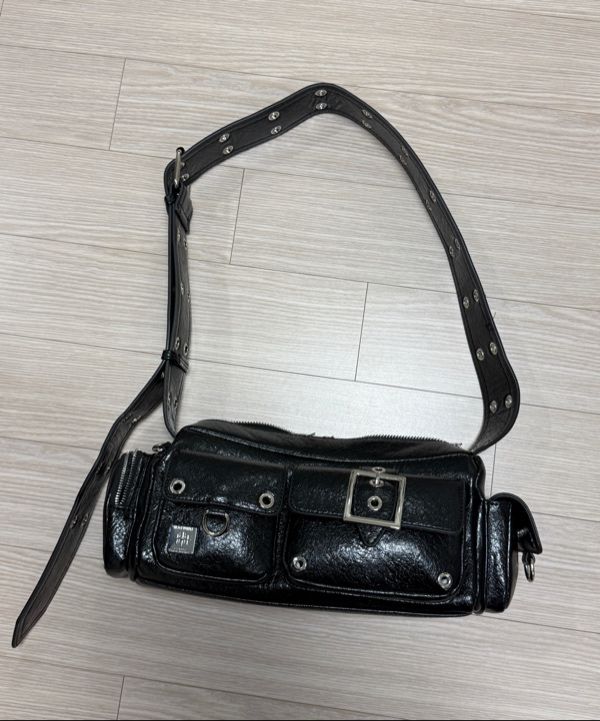 BLACK PURPLEフォートレスバッグ Fortress Bag-Black MUSINSA公式 