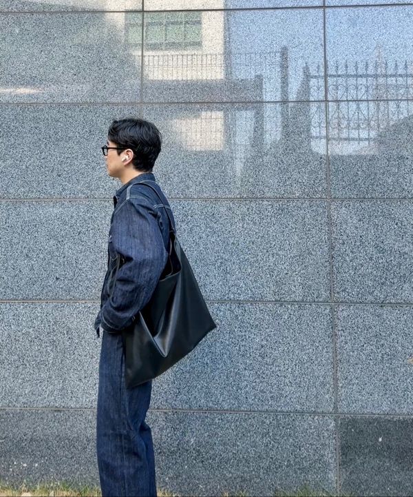 MUSINSA公式 | MUSINSA STANDARD シンセティックレザー スラウチ