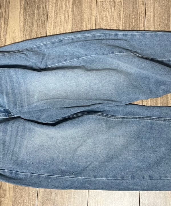 MUSINSA | ANOLORCODE WOMAN Hyde Pintuck Balloon Denim Pants