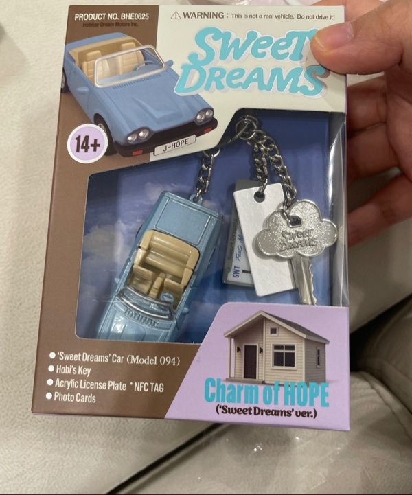 ❤️新品未開封 BTS JHOPE Sweet Dreams キーホルダー J-HOPE (BTS) キーリング型NFCアルバム『Charm of HOPE』|K-POP