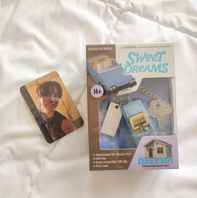 ❤️新品未開封 BTS JHOPE Sweet Dreams キーホルダー J-HOPE (BTS) キーリング型NFCアルバム『Charm of HOPE』|K-POP