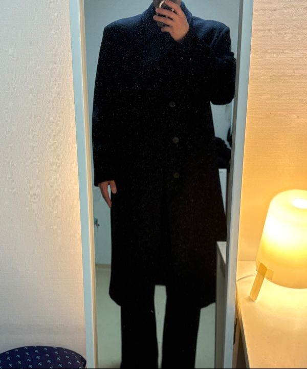 MUSINSA | MUSINSA STANDARD Cashmere Blend Oversized Balmacaan Coat