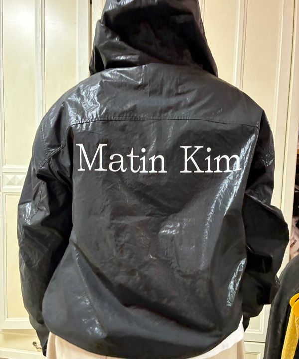 MUSINSA | MATIN KIM MATIN HIGH NECK HOODY COATING JUMPER FOR