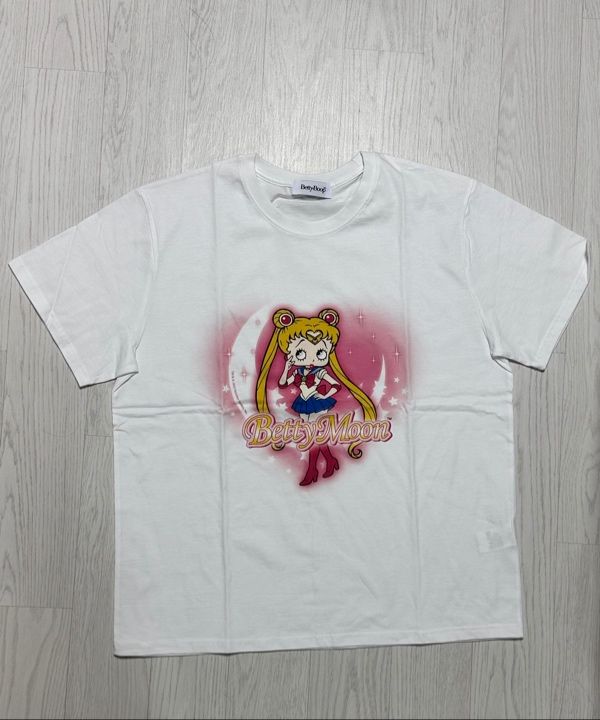 MUSINSA公式 | CNVS ベティブープ ベティムーン オーバーサイズTシャツ