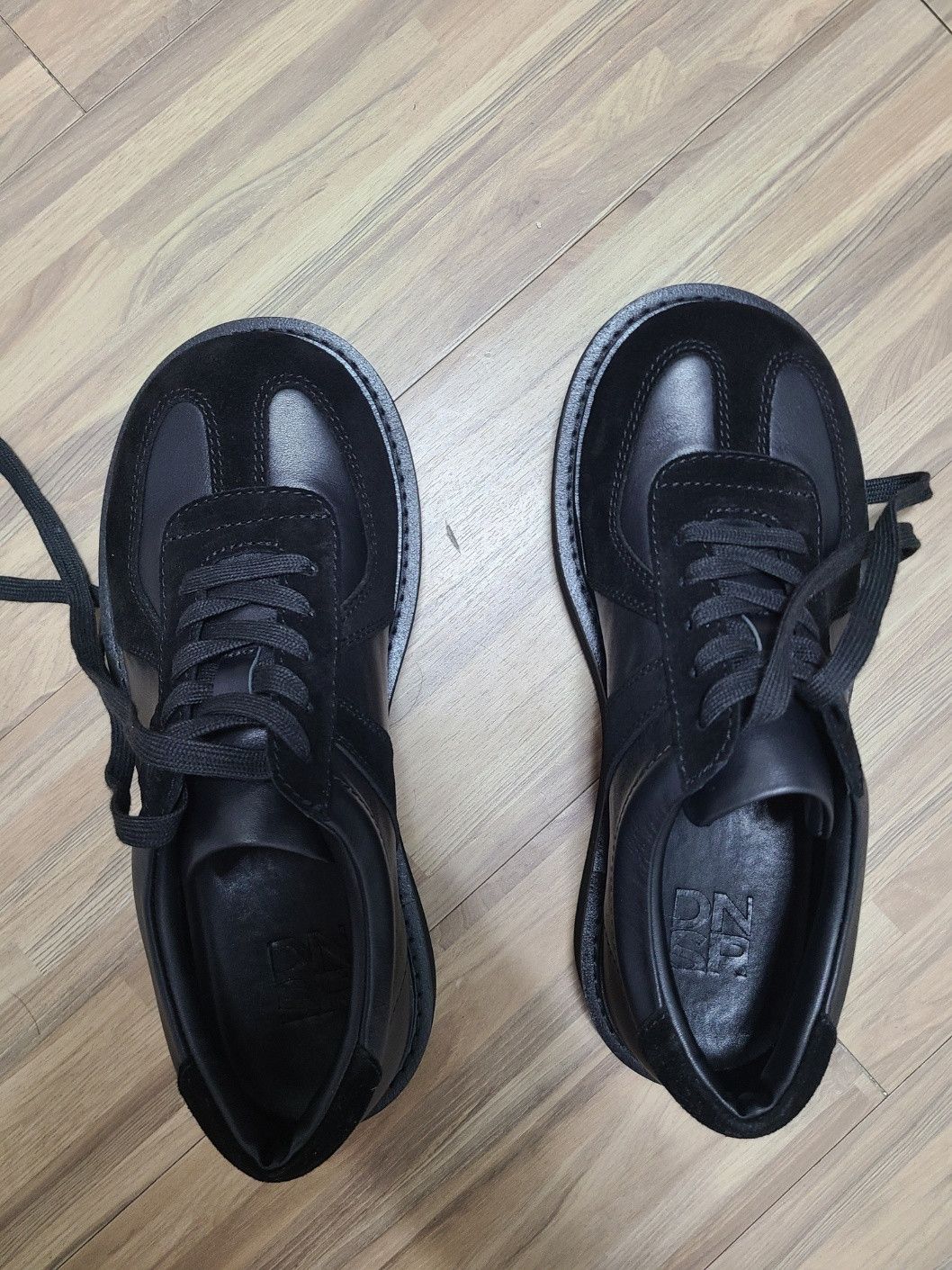 MUSINSA | DNSR Mammoth German Army Sneakers Black