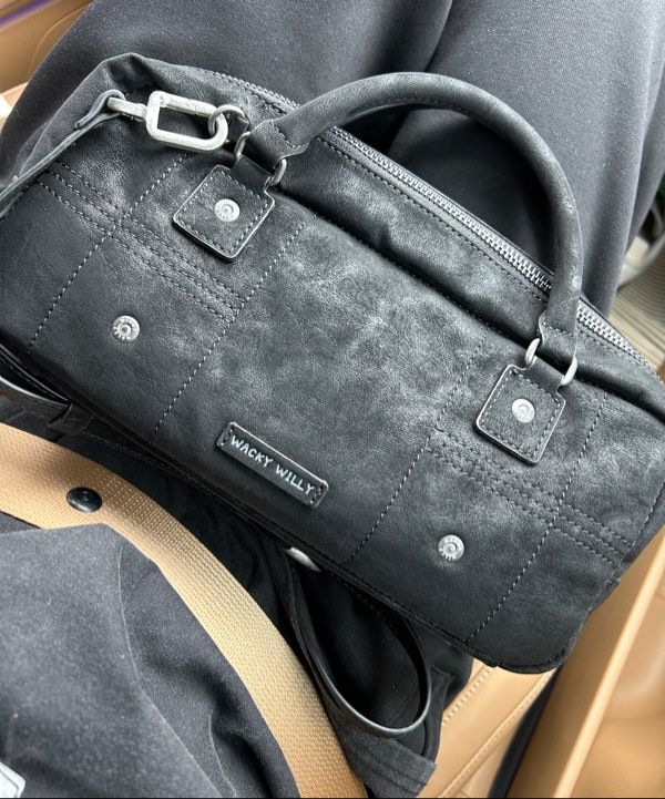 MUSINSA | WACKY WILLY Women's Square Bag Black