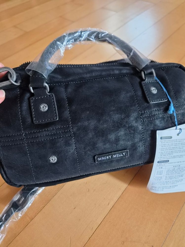 MUSINSA | WACKY WILLY Women's Square Bag Black