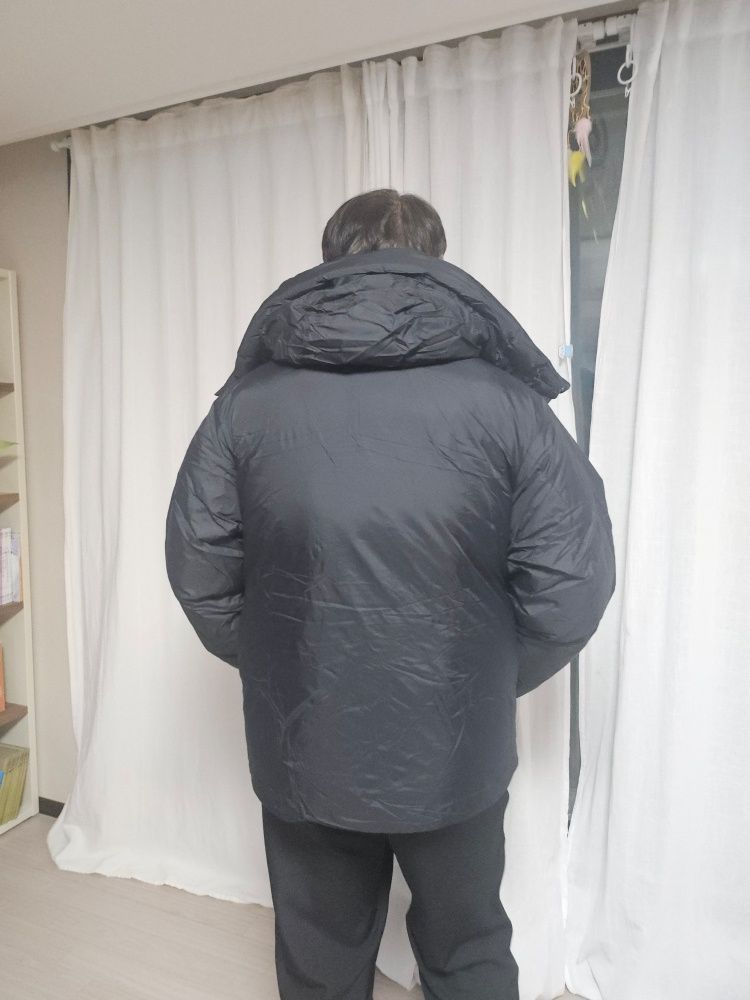 MUSINSA公式 | MUSINSA STANDARD ノンキルティングフーディッドダウン