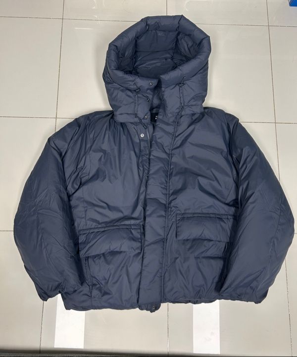 MUSINSA公式 | MUSINSA STANDARD ノンキルティングフード付きダウン